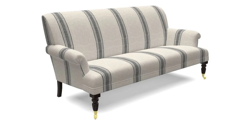 Midhurst Sofa in V&A Collection Botanical Collage All Over