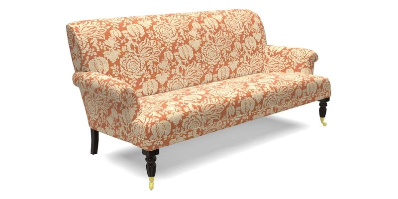 Midhurst Sofa in V&A Collection Botanical Collage All Over
