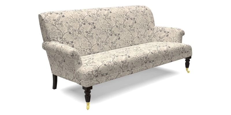 Midhurst Sofa in V&A Collection Botanical Collage All Over