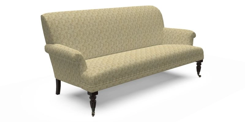 Midhurst Sofa in V&A Collection Botanical Collage All Over