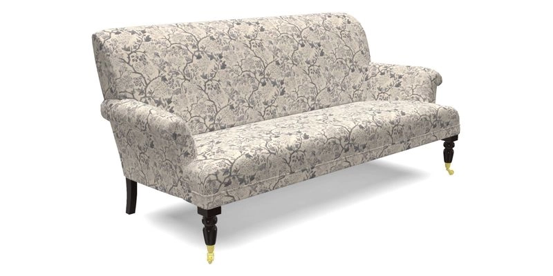 Midhurst Sofa in V&A Collection Botanical Collage All Over