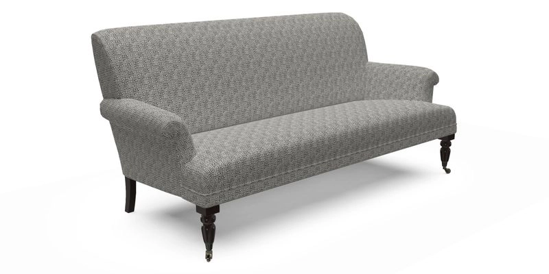 Midhurst Sofa in V&A Collection Botanical Collage All Over