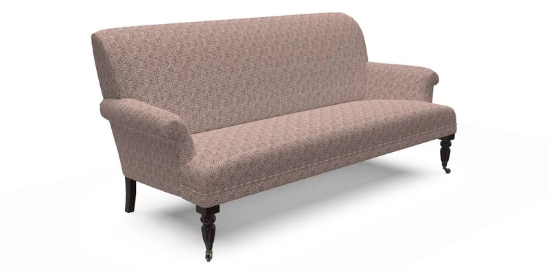 Midhurst Sofa in V&A Collection Botanical Collage All Over