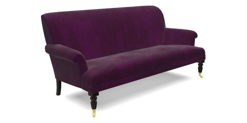 Midhurst Sofa in V&A Collection Botanical Collage All Over