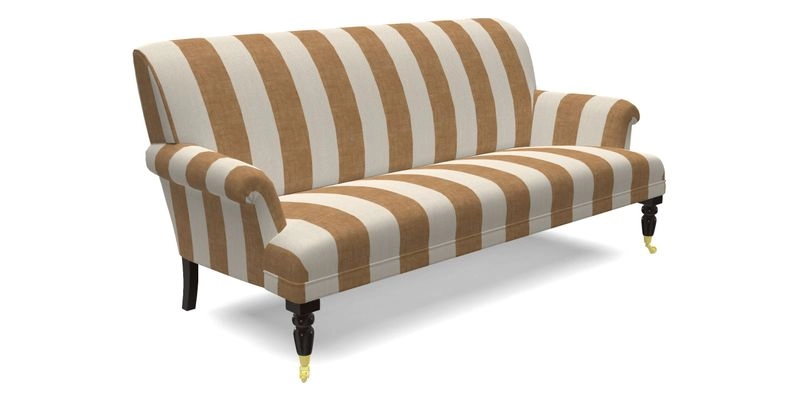 Midhurst Sofa in V&A Collection Botanical Collage All Over