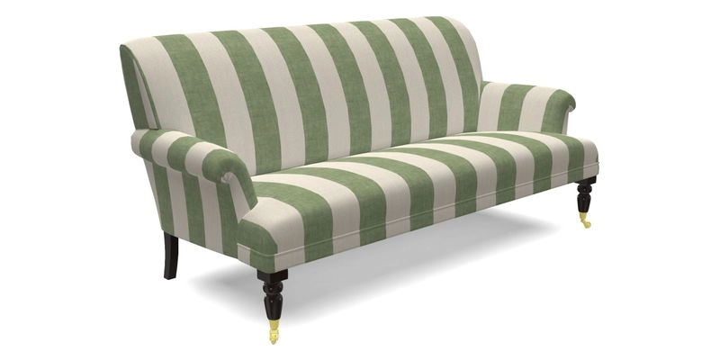 Midhurst Sofa in V&A Collection Botanical Collage All Over