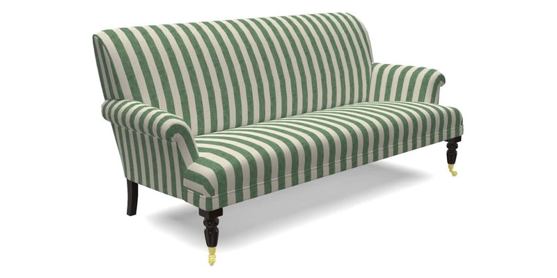 Midhurst Sofa in V&A Collection Botanical Collage All Over