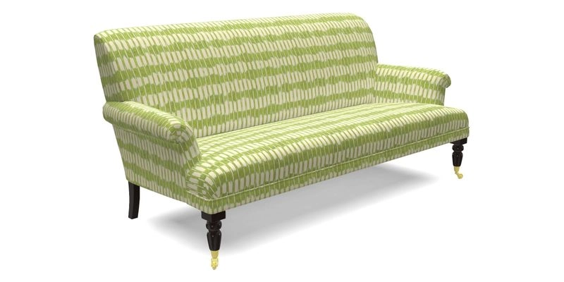 Midhurst Sofa in V&A Collection Botanical Collage All Over