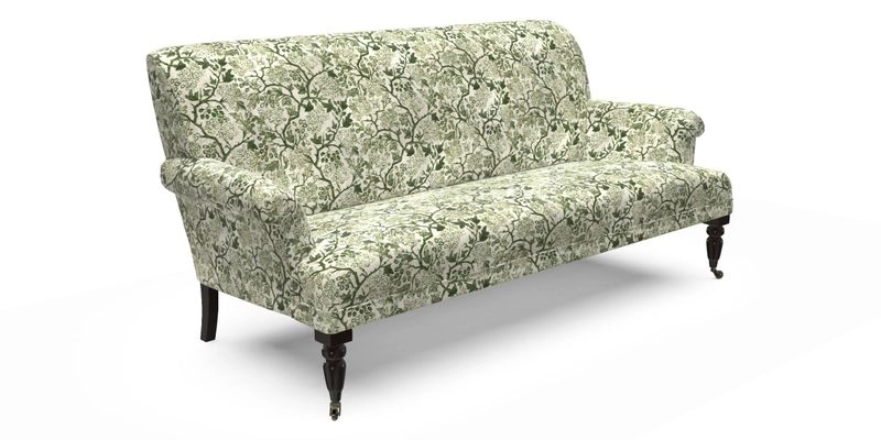 Midhurst Sofa in V&A Collection Botanical Collage All Over