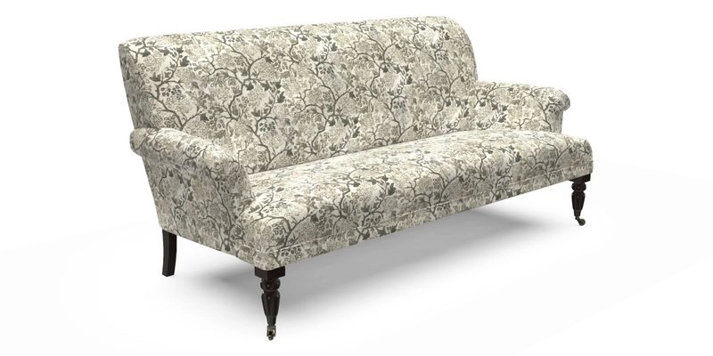 Midhurst Sofa in V&A Collection Botanical Collage All Over