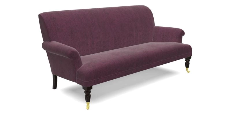 Midhurst Sofa in V&A Collection Botanical Collage All Over