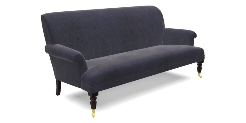 Midhurst Sofa in V&A Collection Botanical Collage All Over