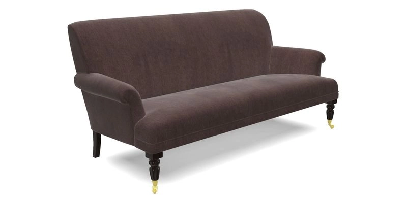 Midhurst Sofa in V&A Collection Botanical Collage All Over