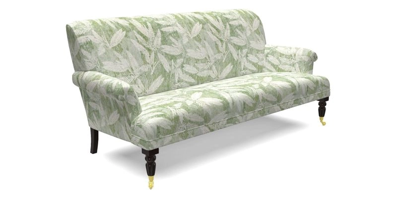 Midhurst Sofa in V&A Collection Botanical Collage All Over
