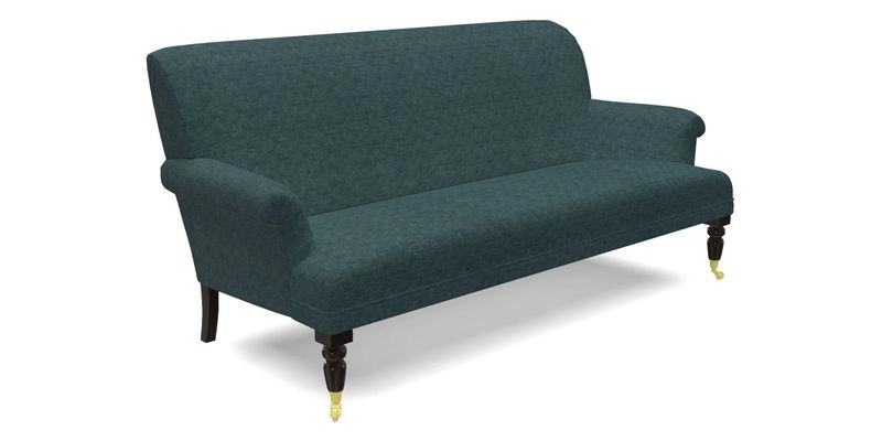 Midhurst Sofa in V&A Collection Botanical Collage All Over