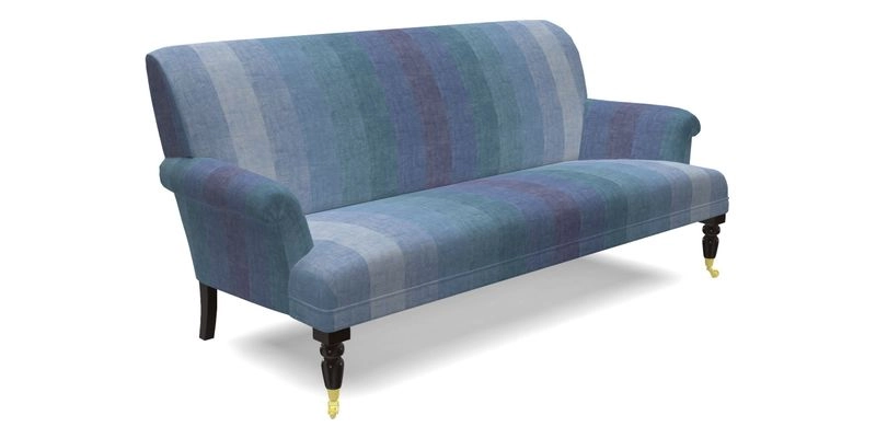 Midhurst Sofa in V&A Collection Botanical Collage All Over