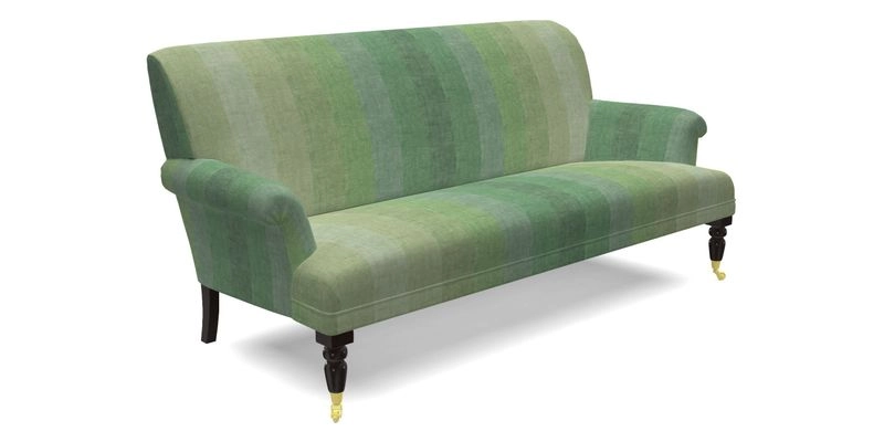 Midhurst Sofa in V&A Collection Botanical Collage All Over