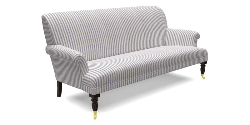 Midhurst Sofa in V&A Collection Botanical Collage All Over