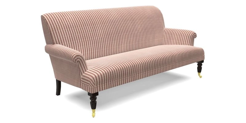 Midhurst Sofa in V&A Collection Botanical Collage All Over