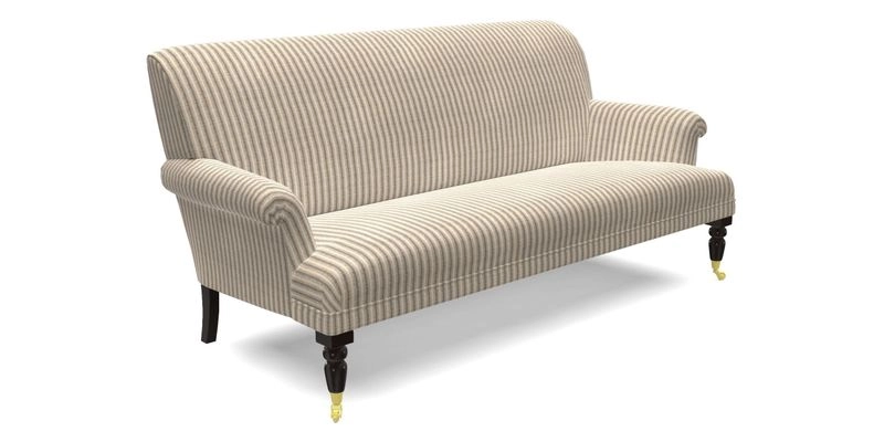 Midhurst Sofa in V&A Collection Botanical Collage All Over