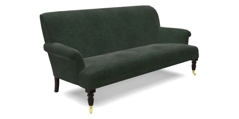 Midhurst Sofa in V&A Collection Botanical Collage All Over