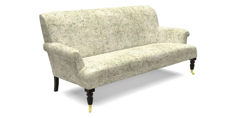 Midhurst Sofa in V&A Collection Botanical Collage All Over