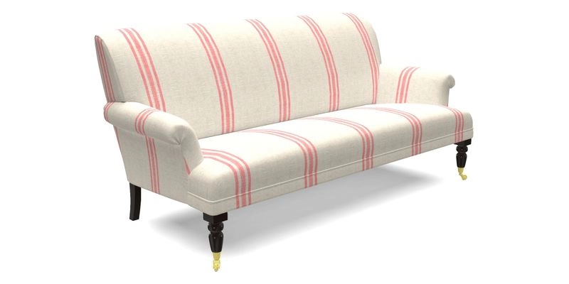 Midhurst Sofa in V&A Collection Botanical Collage All Over