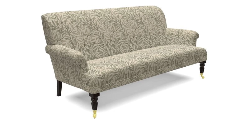 Midhurst Sofa in V&A Collection Botanical Collage All Over