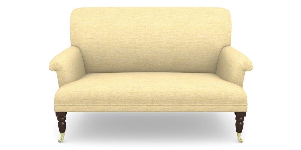 Product photograph of Midhurst 2 Seater Sofa In Aqua Clean Hove - Lemon from Sofas and Stuff Limited