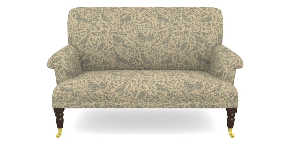 Product photograph of Midhurst 2 Seater Sofa In V A Drawn From Nature - Bird And Rabbit - Duck Egg from Sofas and Stuff Limited