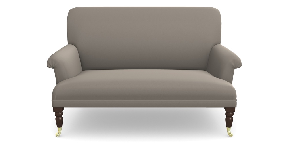 Product photograph of Midhurst 2 Seater Sofa In Clever Glossy Velvet - Mole from Sofas and Stuff Limited