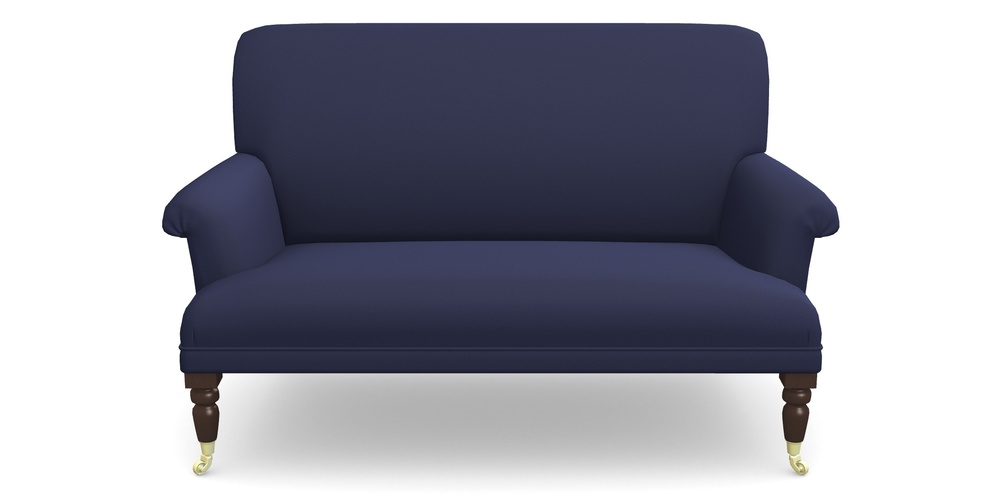 Product photograph of Midhurst 2 Seater Sofa In Clever Glossy Velvet - Navy from Sofas and Stuff Limited