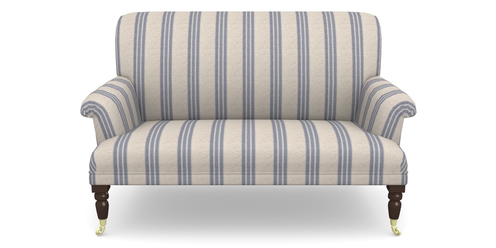 Product photograph of Midhurst 2 Seater Sofa In Cloth 18 Stripes - Bengal - Indigo from Sofas and Stuff Limited