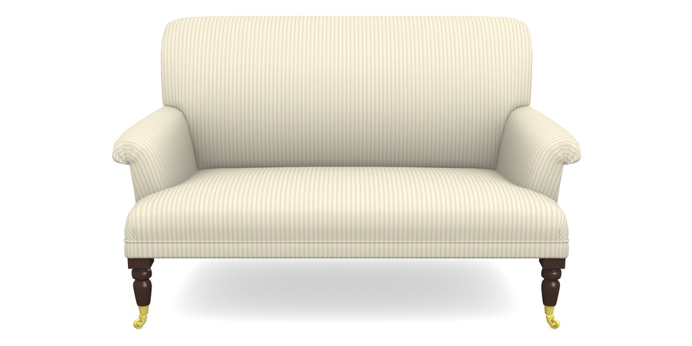 Product photograph of Midhurst 2 Seater Sofa In Cotton Stripe - Grey from Sofas and Stuff Limited