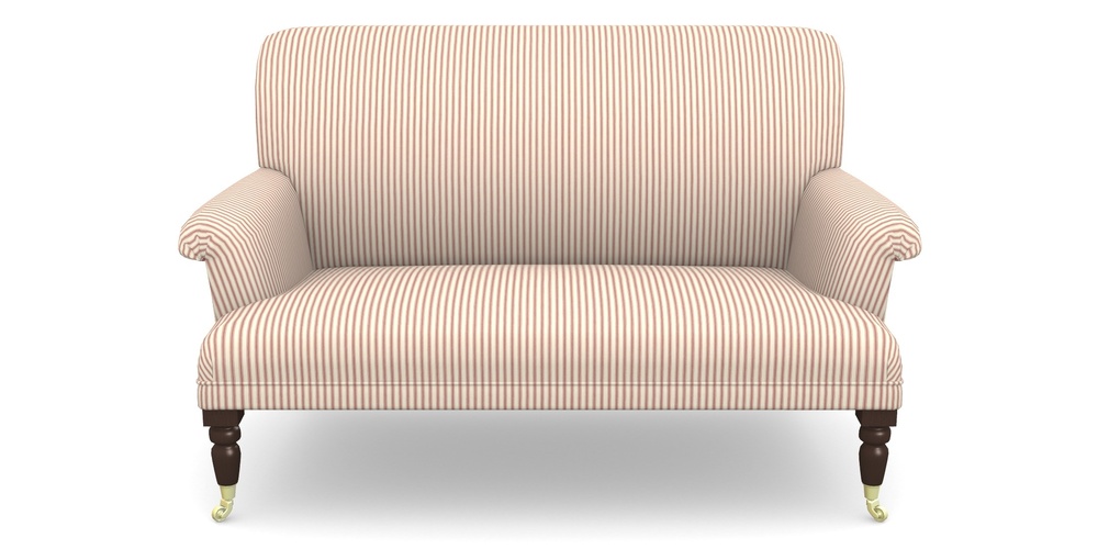 Product photograph of Midhurst 2 Seater Sofa In Cotton Stripe - Peony from Sofas and Stuff Limited