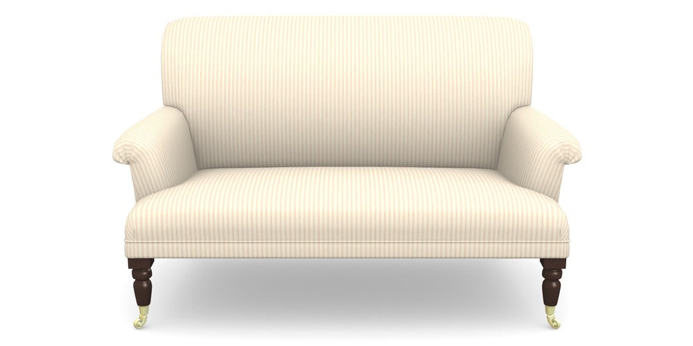 Product photograph of Midhurst 2 Seater Sofa In Cotton Stripe - Pink from Sofas and Stuff Limited