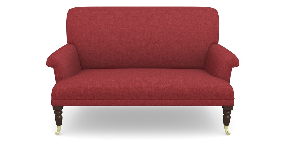 Product photograph of Midhurst 2 Seater Sofa In Easy Clean Plain - Claret from Sofas and Stuff Limited