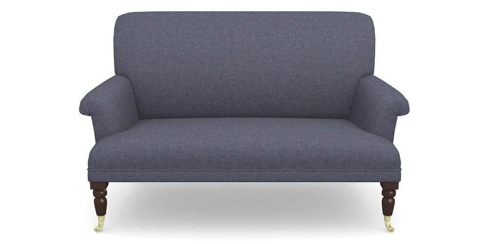 Product photograph of Midhurst 2 Seater Sofa In Easy Clean Plain - Navy from Sofas and Stuff Limited