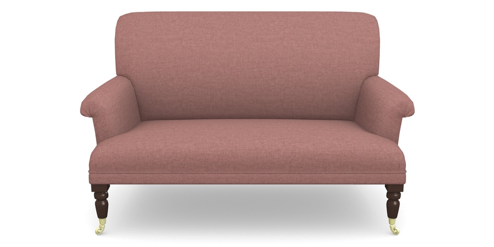 Product photograph of Midhurst 2 Seater Sofa In Easy Clean Plain - Rosewood from Sofas and Stuff Limited