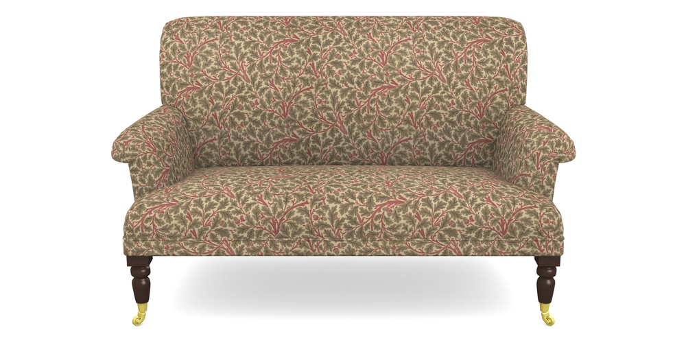 Product photograph of Midhurst 2 Seater Sofa In V A Drawn From Nature Collection - Oak Tree - Red from Sofas and Stuff Limited