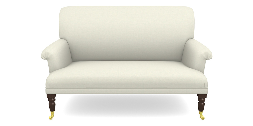 Product photograph of Midhurst 2 Seater Sofa In Plain Linen Cotton - Meringue from Sofas and Stuff Limited