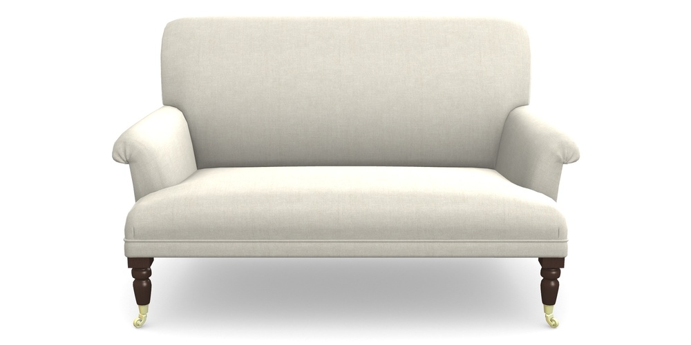 Product photograph of Midhurst 2 Seater Sofa In Super Soft Velvet - Linen from Sofas and Stuff Limited