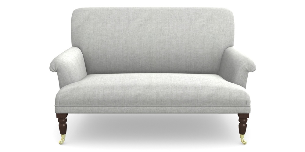 Product photograph of Midhurst 2 Seater Sofa In Super Soft Velvet - Silver from Sofas and Stuff Limited