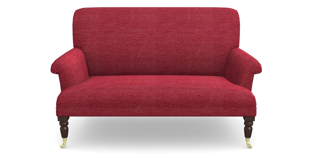 Product photograph of Midhurst 2 Seater Sofa In Textured Velvet - Firebrick from Sofas and Stuff Limited