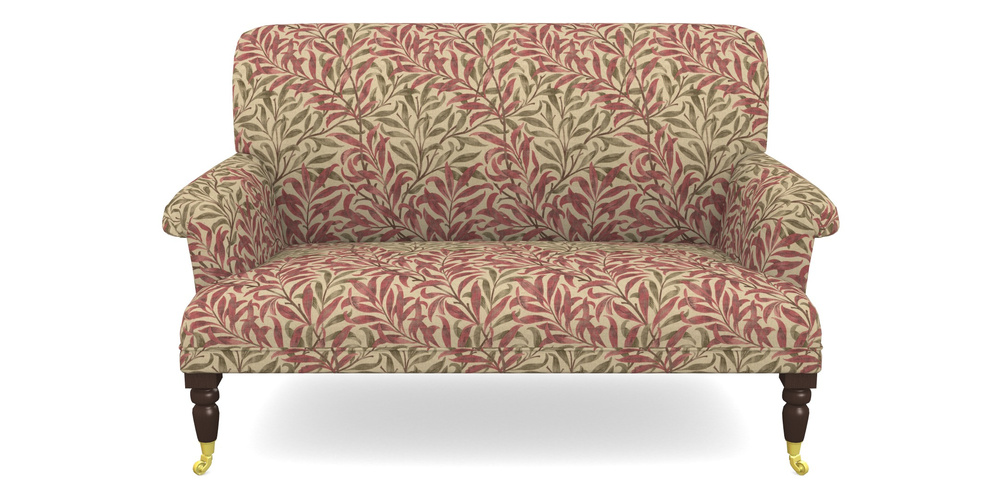 Product photograph of Midhurst 2 Seater Sofa In V A Drawn From Nature - Willow Bough Large - Red from Sofas and Stuff Limited