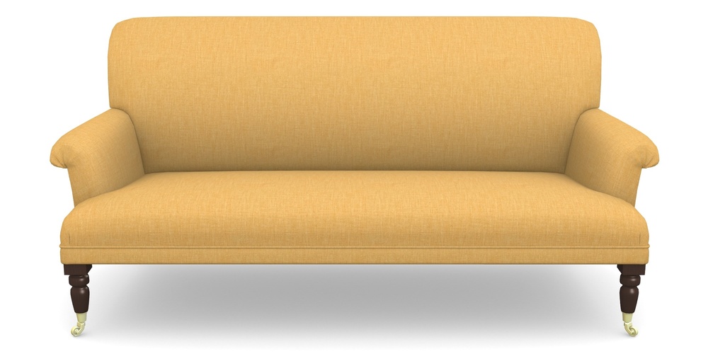 Product photograph of Midhurst 3 Seater Sofa In Clever Cotton Mix - Mustard from Sofas and Stuff Limited