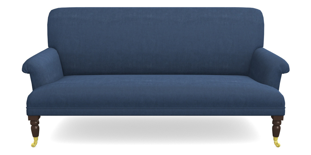 Product photograph of Midhurst 3 Seater Sofa In Clever Tough And Eco Velvet - Agean from Sofas and Stuff Limited