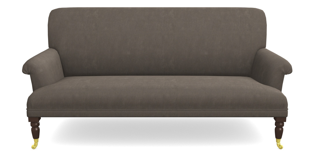 Product photograph of Midhurst 3 Seater Sofa In Clever Tough And Eco Velvet - Chrome from Sofas and Stuff Limited