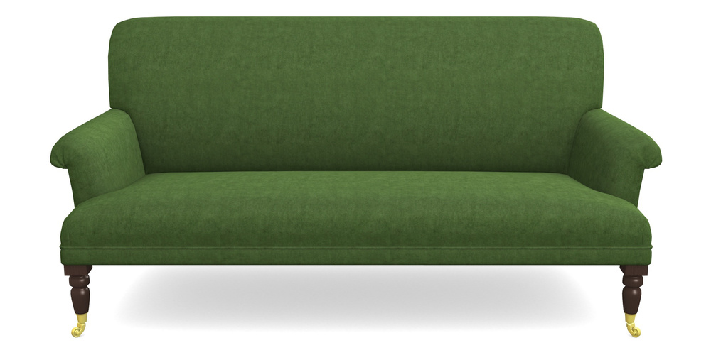 Product photograph of Midhurst 3 Seater Sofa In Clever Tough And Eco Velvet - Shamrock from Sofas and Stuff Limited