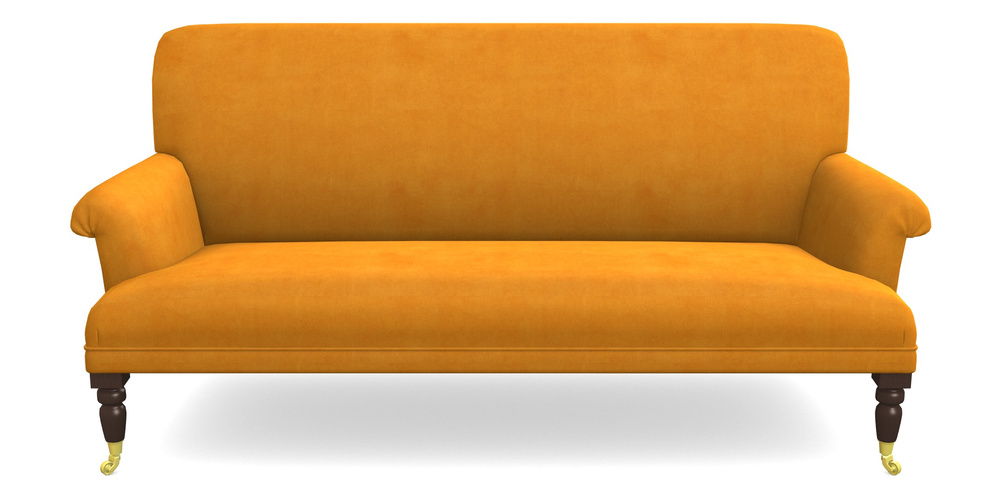 Product photograph of Midhurst 3 Seater Sofa In Clever Tough And Eco Velvet - Spice from Sofas and Stuff Limited